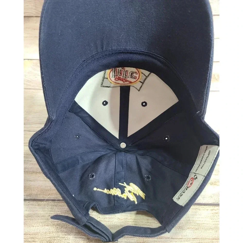 Nascar Miller Light Rusty Wallace #2 Baseball Cap Hat Navy Mens OSFM Blue Hase